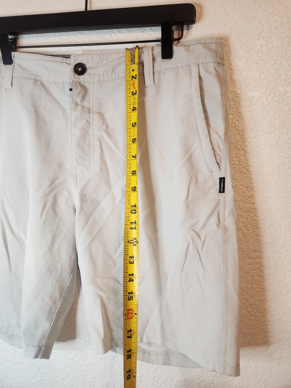 O'neill hybrid hyperfreak pro stretch size 33 Heather hybrid shorts